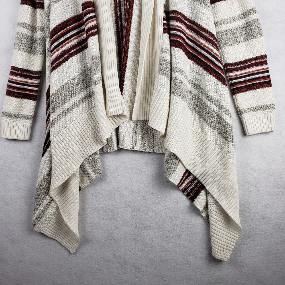 Torrid Size 00 Open Front Waterfall Cardigan Crea… - image 2